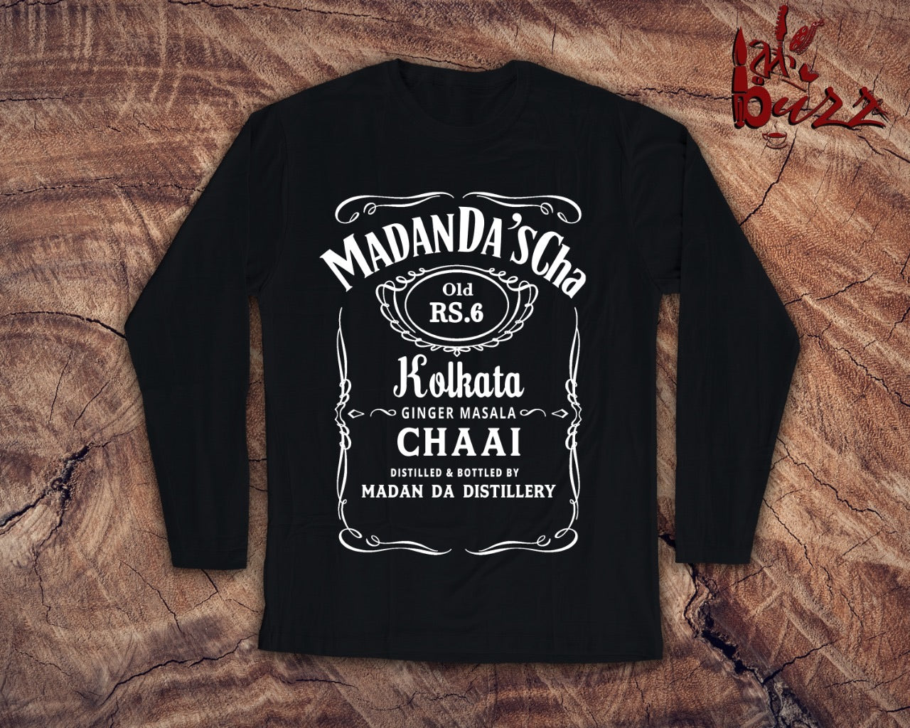 Cha of Kolkata printed tshirt