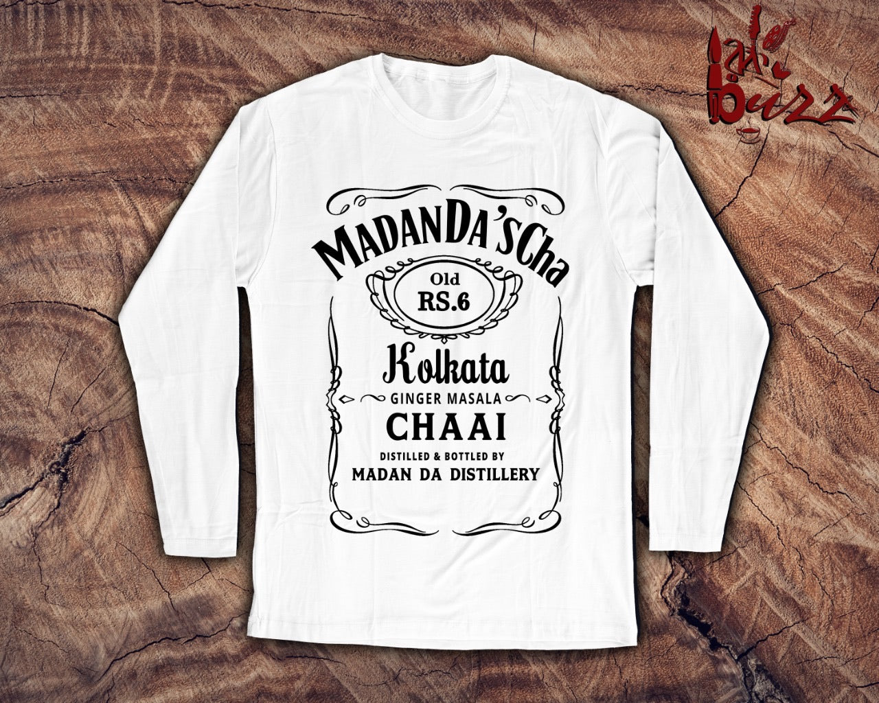 Cha of Kolkata printed tshirt